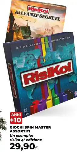 Ipercoop Giochi spin master assortiti offerta