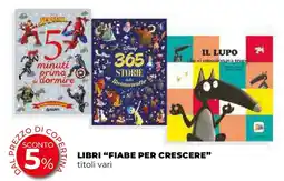 Ipercoop Libri "fiabe per crescere" offerta