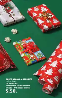 Ipercoop Buste regalo assortite offerta