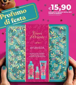 Ipercoop Cofanetto regalo metal box TESORI D'ORIENTE offerta