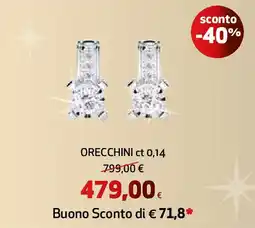 Ipercoop Orecchini ct 0,14 offerta