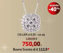 Ipercoop Collier ct 0,35 - cm 45 offerta