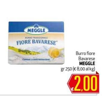 Meggle Burro fiore Bavarese 250gr