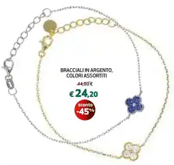 Ipercoop Bracciali in argento offerta