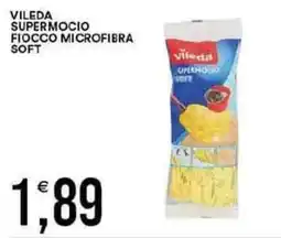 Vantaggio Cash&Carry Vileda supermocio fiocco microfibra soft offerta