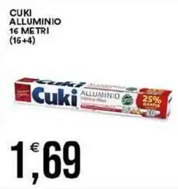 Vantaggio Cash&Carry Cuki alluminio 16 metri offerta