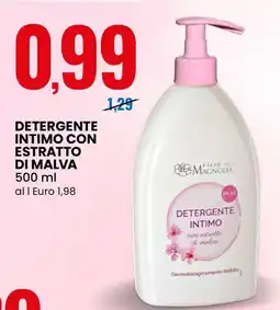 Eurospin Fior di magnolia detergente intimo con estratto di malva offerta