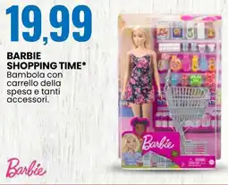 Eurospin Barbie shopping time offerta