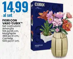 Eurospin Fiori con vaso CUBIX offerta