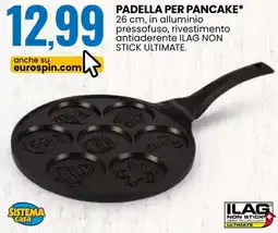 Eurospin Sistema casa padella per pancake offerta