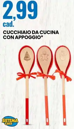 Eurospin Sistema casa cucchiaio da cucina con appoggio offerta
