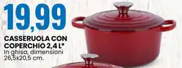 Eurospin Sistema casa casseruola con coperchio offerta