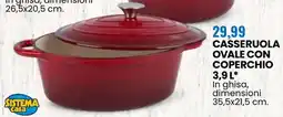 Eurospin Sistema casa casseruola con coperchio offerta