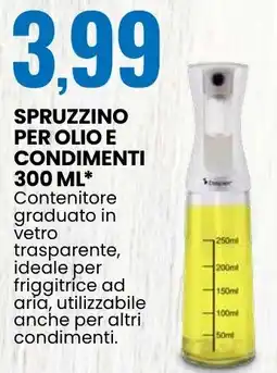 Eurospin Spruzzino per olio e condimenti offerta