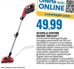 Eurospin SCOPA A VAPORE NV229 NECCHI offerta