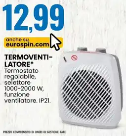 Eurospin Termoventilatore offerta