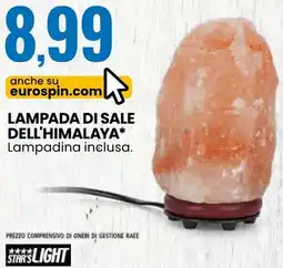 Eurospin Lampada di sale dell'himalaya offerta