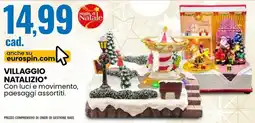 Eurospin Villaggio natalizio offerta