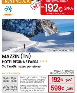 Eurospin Mazzin (TN) hotel regina e fassa offerta