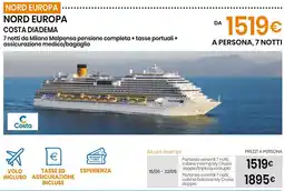 Eurospin Nord europa costa diadema offerta