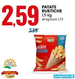 Eurospin Patate stiche offerta