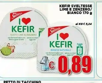 Vivo Supermercati Sveltesse lime e zenzero offerta