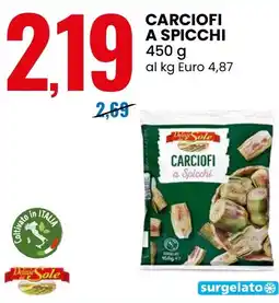 Eurospin Carciofi a spicchi offerta