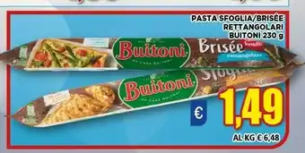 Vivo Supermercati Pasta sfoglia/brisée rettangolari offerta