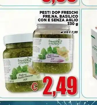 Vivo Supermercati Pesto con basilico genovese dop senza aglio 330 g(ml) offerta