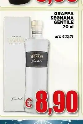 Vivo Supermercati Gentile - grappa segnana 700 g(ml) offerta