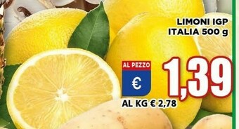 Vivo Supermercati Limoni igp italia 500 g offerta