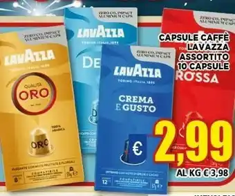Vivo Supermercati Capsule caffe 10 pezzi offerta