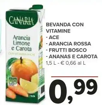 Todis Arancia limone e carota 1500 g(ml) offerta