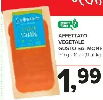 Todis Affettato vegetale gusto salmone 90 g offerta