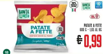 Todis Bonta dell'orto patate offerta