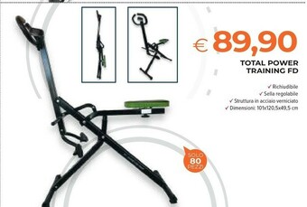 Todis Total power training fd offerta