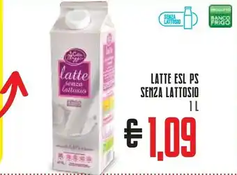 Todis Latte senza lattosio parzialmente scremato 1000 g(ml) offerta