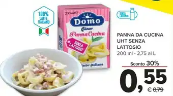 Todis Panna da cucina uht senza lattosio offerta