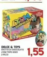Gran Risparmio Dolce & toys ovetto di cioccolato lyon offerta