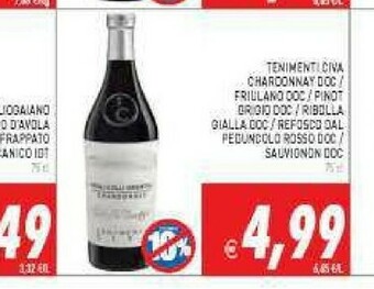 Pim Supermercati Vino bianco offerta