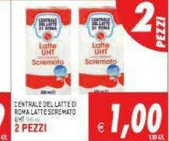 Pim Supermercati Latte parzialmente scremato offerta