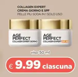 Acqua & Sapone AGE PERFECT Collagen Expert Crema Giorno e SPF offerta