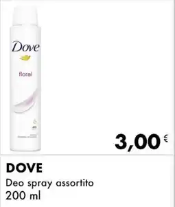 Iper Tosano DOVE Deo spray offerta