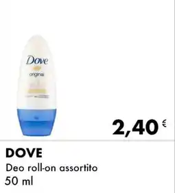 Iper Tosano DOVE Deo roll-on offerta