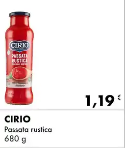Iper Tosano CIRIO Passata rustica offerta