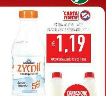 Pim Supermercati Latte parzialmente scremato offerta