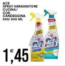 Vantaggio Cash&Carry Ace spray sgrassatore cucina/ con candeggina offerta
