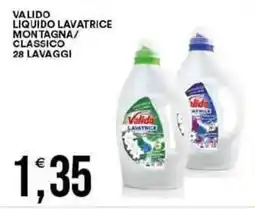 Vantaggio Cash&Carry Valido liquido lavatrice montagna/ classico offerta
