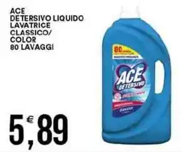 Vantaggio Cash&Carry Ace detersivo liquido lavatrice classico/ color offerta