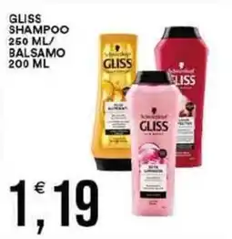 Vantaggio Cash&Carry Gliss shampoo/ balsamo offerta